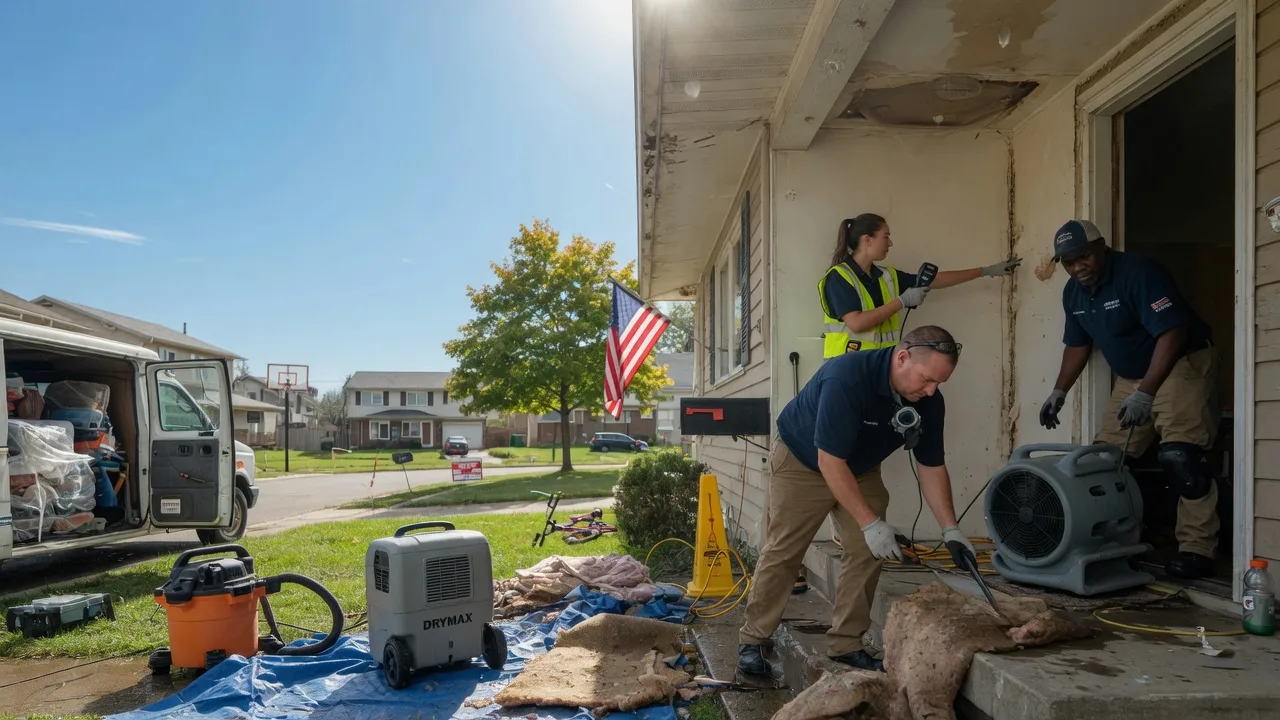 Water Damage Restoration in Durham, KS near me